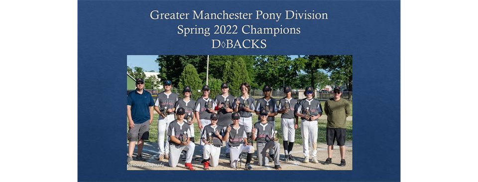 22 Spring Pony Champions DBACKS