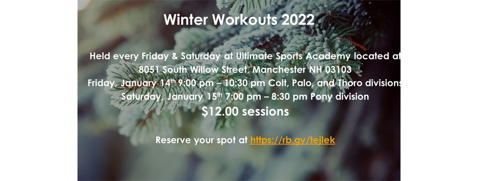 Winter workouts 2022