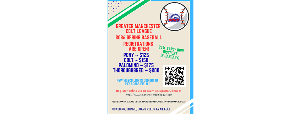 2026 Spring Registration info